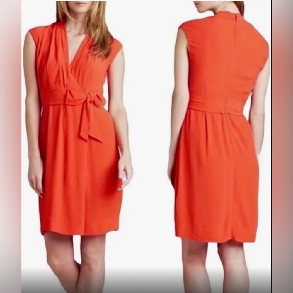 Red Kate Spade dress with bow detail!